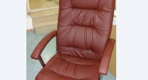 Обтяжка офисного кресла. Площадь Гагарина